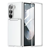 All‑in‑One Shell‑Film Integrated Case for Samsung Z Fold, Full Coverage With Card Holder & Kickstand