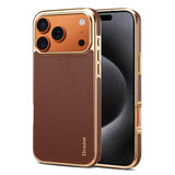 Electroplated Magnetic Leather Case for iphone