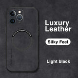 Magnetic Leather Case for iphone