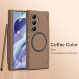 Magnetic Shockproof All‑in‑One Shell‑Film Case with Pen Slot for Samsung Z Fold
