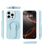 Magnetic Silicone Wrist Strap Kickstand Case for iphone