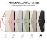 Detachable Crossbody Zipper Wallet Leather Case for iphone