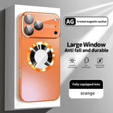 Magnetic Titanium Metallic Matte Case for iphone