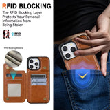 Wallet Magnetic Leather Case for iphone