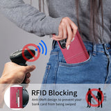 Shockproof Leather Flip Wallet Phone Case for Samsung