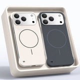 Ultra Thin Matte PC Frameless Magnetic Case for iphone