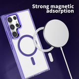 Clear Shockproof Magnetic Case for Samsung