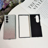 Gradient Glitter Plating Phone Case for Samsung Z Fold