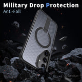Honeycomb Cooling Magnetic Kickstand Case for Samsung