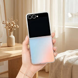 Matte Laser Gradient Magnetic Case for Samsung Z Flip