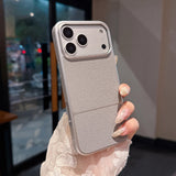 Simple Leather Shockproof Case for iphone