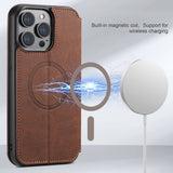 Magnetic Wallet Leather Case for iphone
