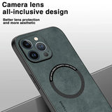 Magnetic Leather Case for iphone