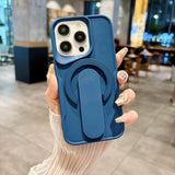 Magnetic Silicone Wrist Strap Kickstand Case for iphone