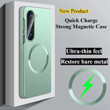 Ultra Thin Matte Metallic Magnetic Case for Samsung