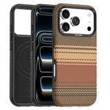 Magnetic Stripe Kevlar Texture Case for iphone