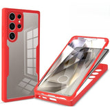 Full‑Cover Shockproof Shell‑Film Integrated Case for Samsung