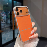 Simple Leather Shockproof Case for iphone