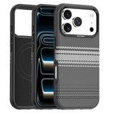 Magnetic Stripe Kevlar Texture Case for iphone