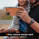 Wallet Magnetic Leather Case for iphone