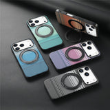 Magnetic Full Wrap Shockproof Rotatable Kickstand Case for iphone