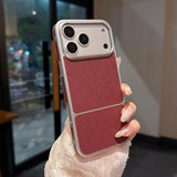 Simple Leather Shockproof Case for iphone