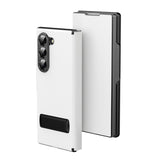 Full‑Cover Leather Flip Case with Stand for Samsung Z Fold