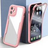 Clear Full‑Coverage Shockproof All‑in‑One Shell‑Film Case for iphone