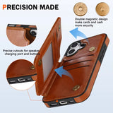 Wallet Magnetic Leather Case for iphone