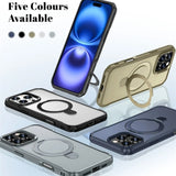 Shockproof Metal Magnetic Stand Case for iphone