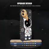 Creative Astronaut Silicone Soft Case for iphone