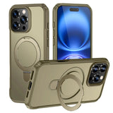 Shockproof Metal Magnetic Stand Case for iphone