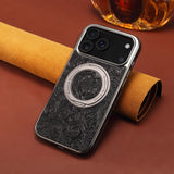 Vintage Leather Magnetic Kickstand Case for iphone