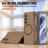 Magnetic Shockproof All‑in‑One Shell‑Film Case with Pen Slot for Samsung Z Fold
