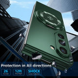 Magnetic Shockproof Rotating Stand Case for Samsung Z Fold