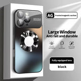 Magnetic Titanium Metallic Matte Case for iphone