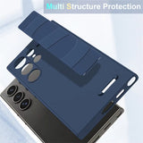 Silicone Elastic Wrist Strap Matte Case for Samsung