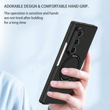 Magnetic Full-Cover Skin-Feel Matte Case for Samsung Z Fold