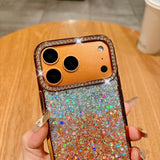 Glitter Gradient Resin Diamond Case for iphone