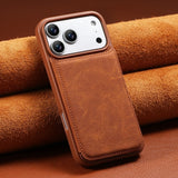 Leather Card Holder Stand Case for iphone