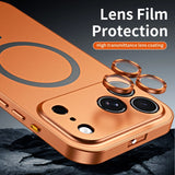 Magnetic Alloy Frame Case with Snap Lock for iphone
