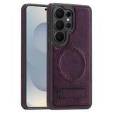 Magnetic Anti-Drop Leather Case with Stand for Samsung