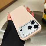 Soft Touch Wave Rhinestone Shockproof Case for iphone