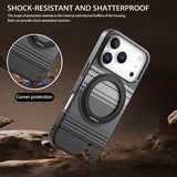 Magnetic Full Wrap Shockproof Rotatable Kickstand Case for iphone