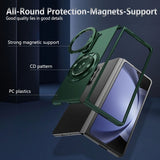 Magnetic Shockproof Rotating Stand Case for Samsung Z Fold