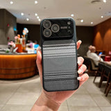 Luxury Carbon Fiber Texture Magnetic Case for iphone