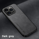 Magnetic Luxury Leather Case for iphone