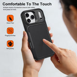 Metal Lens Kickstand Shockproof Case for iphone