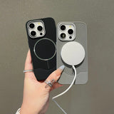 Magnetic Anti-Drop Strip Textured Case for iphone