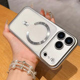 Luxury Matte Translucent Magnetic Case for iphone